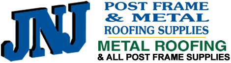 JNJ Post Frame & Metal Roofing Supplies | Metal Roofing